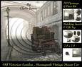 Old London - Steampunk Vintage Steam Car Pyrimage Insert+tag