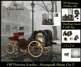 Old London - Steampunk Steam Car 2 Insert & Tag