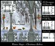 Winter Magic - 3D Christmas Robin Family + Insert & Tag