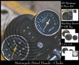Motorcycle Petrol Heads - Bike Clocks Pyrimage +insert & Tag
