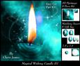 Magical Wishing Candle 3 - Send Someone a Wish Pyrimage/pyramid + Insert & Tag
