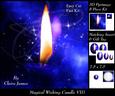 Magical Wishing Candle 8- Send Someone a Wish Pyrimage/pyramid + Insert & Tag