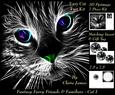Because We Love Furrys - Fantasy Cats 1 Pyramid + Insert+tag