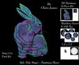 Because We Love Furrys - Electric Fantasy Hare + Insert+tag