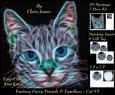 Fantasy Furry Friends & Familiars-electric Fantasy Cat6 Tag+