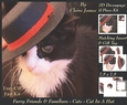 Furry Friends & Familiars - Cats - Cat in a Hat Deco +tag+