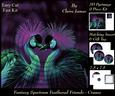 Fantasy Spectrum - Birds - Beautiful Cranes Heart + Tag +