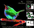 Fantasy Spectrum Feathered Friends - Beautiful Wren 2 +tag