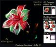 Fantasy Spectrum - Floral - Gorgeous Lilly 2 + Insert & Tag