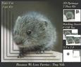 Because We Love Furries - Tiny Vole + Insert & Tag