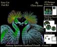 Fantasy Spectrum - Birds - Beautiful Cranes Heart 2 + Tag +