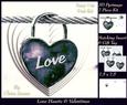 Love Hearts & Valentines - Hearts 6 Silver + Insert & Tag