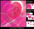 Love Hearts & Valentines - Hearts 8 + Insert & Tag