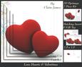 Love Hearts & Valentines - Hearts 12 + Insert & Tag