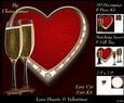 Love Hearts & Valentines - Hearts 14 Gold + Insert & Tag