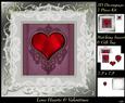 Love Hearts & Valentines - Hearts 24 + Insert & Tag