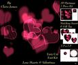 Love Hearts & Valentines - Hearts 88 Pyramid/pyrimage + Insert & Tag