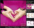 Love Hearts & Valentines - Hearts 5 Pretty in Pink +ins+tag