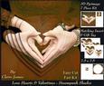 Love Hearts & Valentines - Hearts 5 Steampunk Shade +tag+