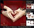 Love Hearts & Valentines - Hearts 5 Steampunk Shade 3 +tag+