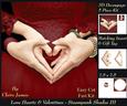 Love Hearts & Valentines - Hearts 5 Steampunk Shade 3 +tag+
