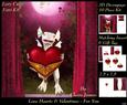 Love Hearts & Valentines - Heart for You 53 + Insert & Tag