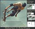 Skateboard Sport - the Joy of Leaping + Insert & Tag