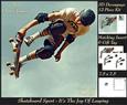 Skateboard Sport - the Joy of Leaping + Insert & Tag