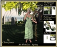 The Air Goddess - Seasons - Spring Pyrimage/Pyramid + Insert & Tag