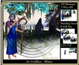 The Air Goddess - Seasons - Winter Pyrimage/Pyramid + Insert & Tag