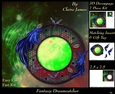 Fantasy Dreamcatcher 3 - 3D Decoupage + Matching Insert & Tag