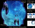 Traditional Native American Dreamcatcher 4 - 3D Decoupage + Matching Insert & Tag