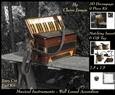 Musical Instruments - Well Loved Accordion - 3D Decoupage + Insert & Tag
