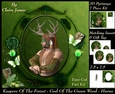 Keepers Of The Forest - God of The Green Wood (Hurne)- Pyrimage/Pyramid + Insert & Tag