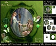 Keepers Of The Forest - God & Goddess of The Green Wood- Pyrimage/Pyramid + Insert & Tag