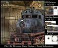 The Old Victorian Train Station 21 - Travel Adventures - Pyrimage/ pyramid + Insert & Tag