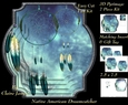 Traditional Native American Dreamcatcher 9 - Pyrimage/Pyramid + Matching Insert & Tag