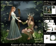 Keepers Of The Forest - The Proposal - Special 3D Decoupage Insert & Tag