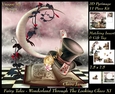 Fairy Tales - Wonderland Through The Looking Glass 11 - Special 3D Decoupage + Insert & Tag