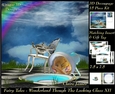 Fairy Tales - Wonderland Through The Looking Glass 12 - Special 3D Decoupage + Insert & Tag
