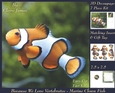 Because We Love Vertebrates - Coral Reef Tropical Marine Fish Lion Fish - Decoupage + Insert & Tag