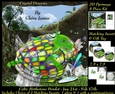 Celtic Birthstone - Baby Dragon Peridot - Jan 21-feb 17 Pyrimage/pyramid choice of 2 Inserts 1 with verse + Tag