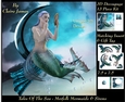 Tales Of The Sea - Merfolk Mermaids & Sirens 3 - Special 3D Decoupage + Insert & Tag