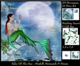 Tales Of The Sea - Merfolk Mermaids & Sirens 4 - Special 3D Decoupage + Insert & Tag