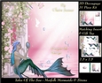 Tales Of The Sea - Merfolk Mermaids & Sirens 5 - Special 3D Decoupage + Insert & Tag