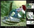 Tales Of The Sea - Merfolk Mermaids & Sirens 8 - Special 3D Decoupage + Insert & Tag