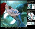 Tales Of The Sea - Merfolk Mermaids & Sirens 9 - Special 3D Decoupage + Insert & Tag