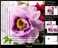 Botanical & Floral - Peone - 3D Pyrimage + Insert & Tag