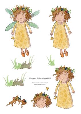 Little Yellow Fairy Step by Step