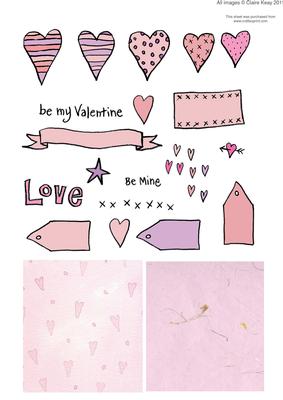 Hearts and Love Valentines